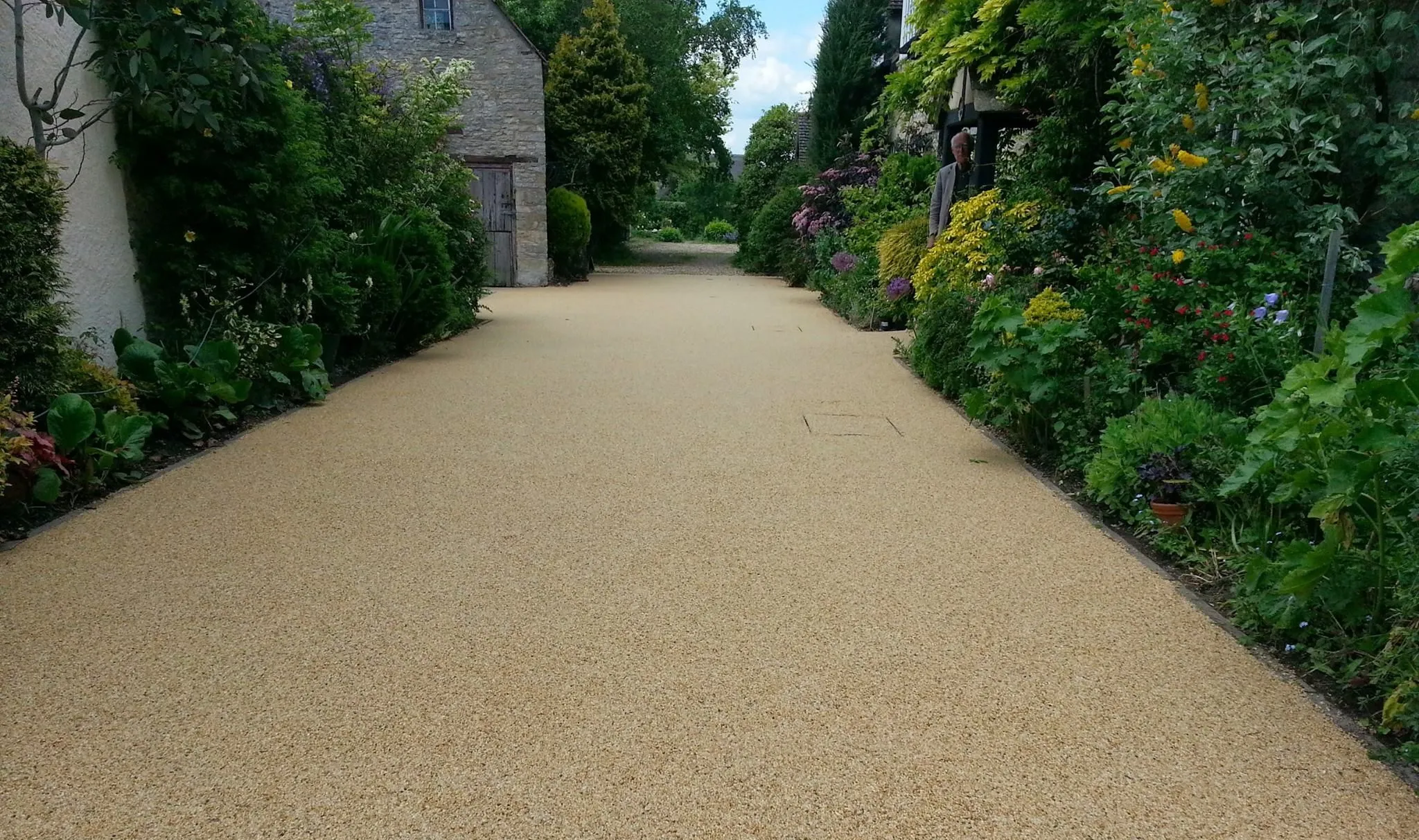 Resin bound driveway in Saltford