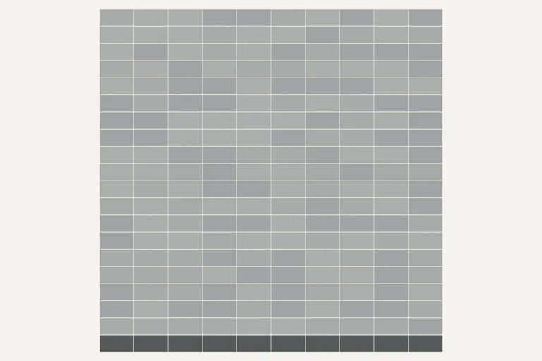 Stack bond, laying diagram of block paving
