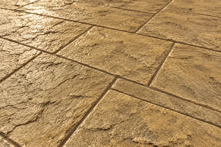 Avon stone, illustration of imprinted concrete