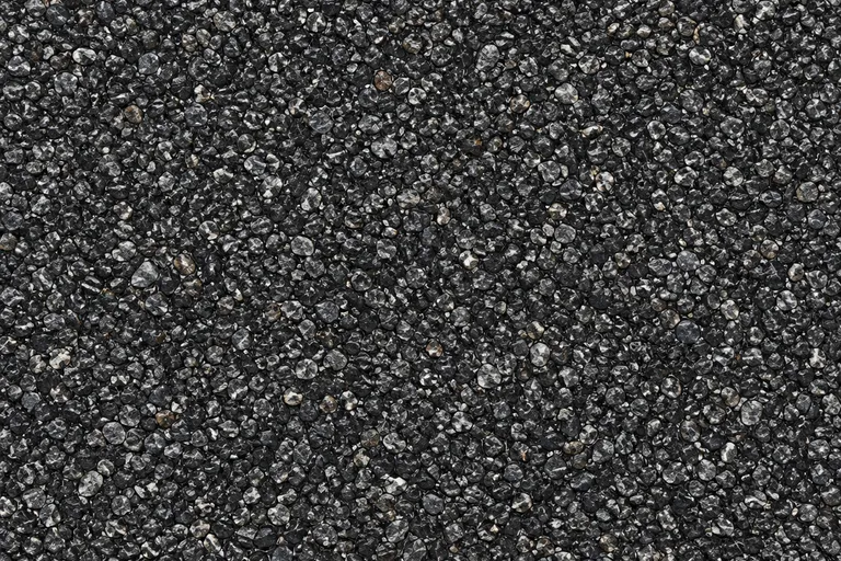 Black, illustration of resin bound surfacing