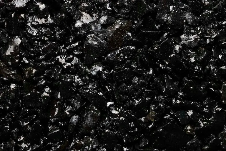 Jet Black, photo of resin bound surfacing