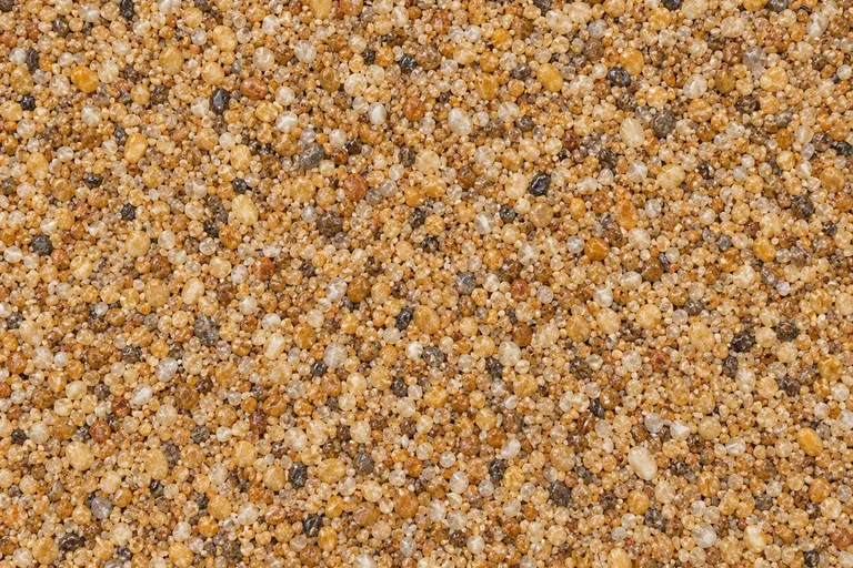 Golden Pea, illustration of resin bound surfacing