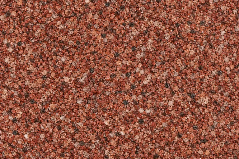 Red, illustration of resin bound surfacing
