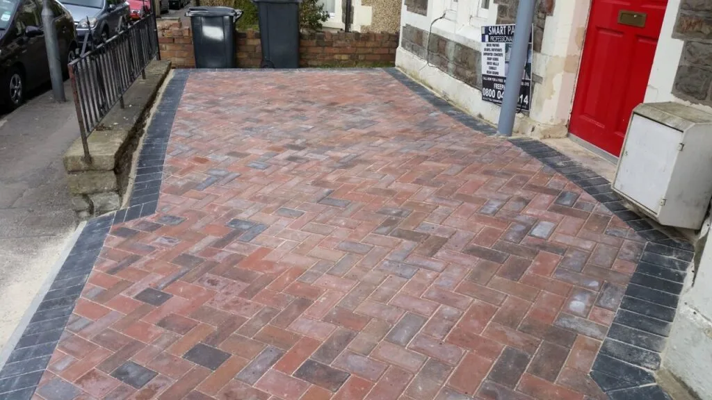 block paving large driveway Bristol
