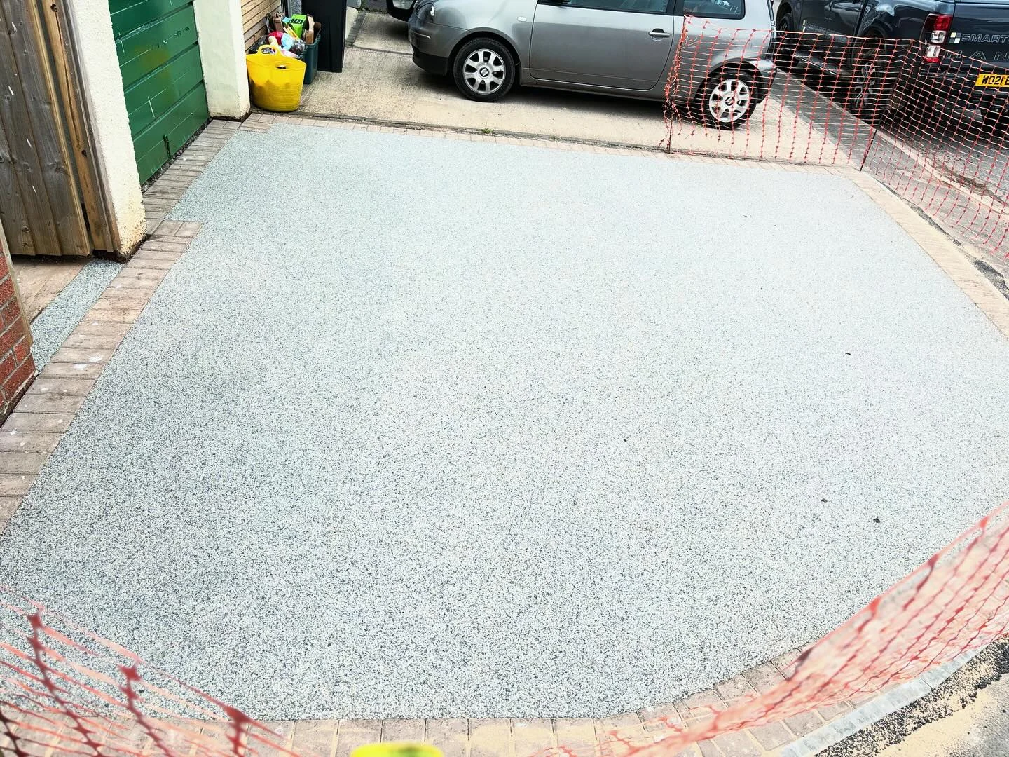 Resin bound driveway installation in Staple Hill by Smart Paving Bristol