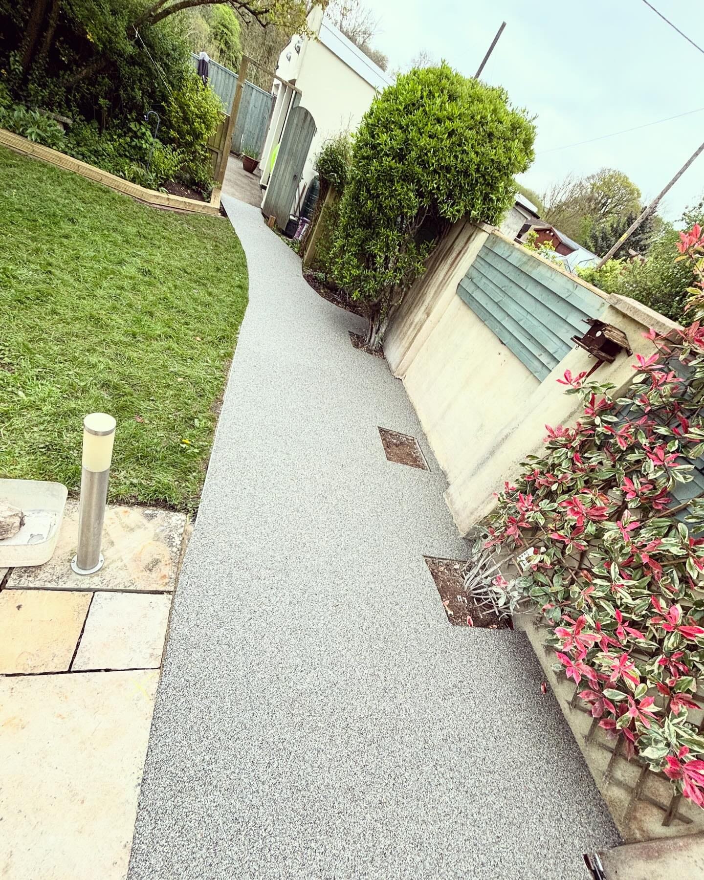Resin bound driveway installation in Brislington by Smart Paving Bristol