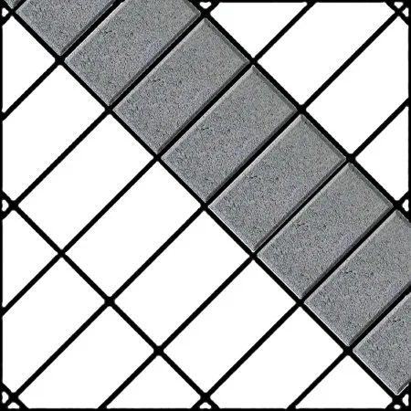 stack bond 45 degree block paving pattern