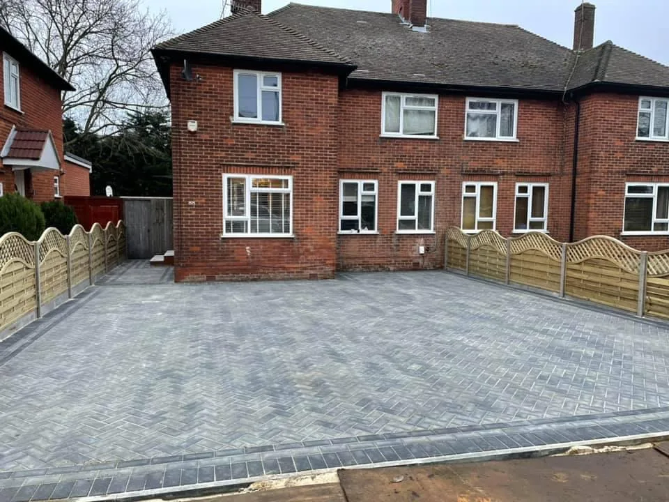 block paving completed project Bristol