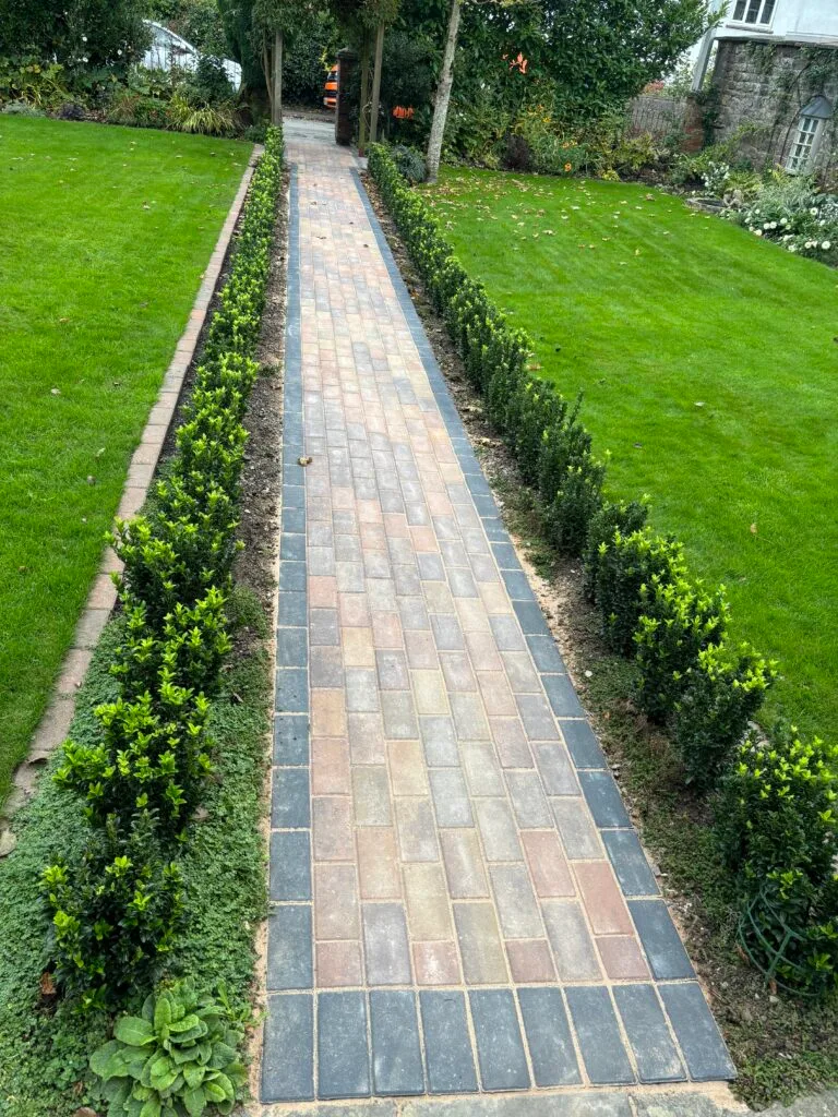 block paving driveway steps Bristol