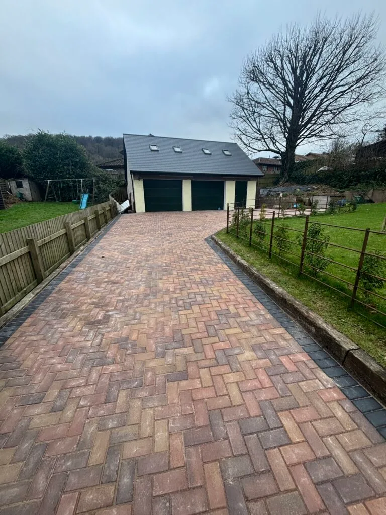 block paving driveway entrance Bristol