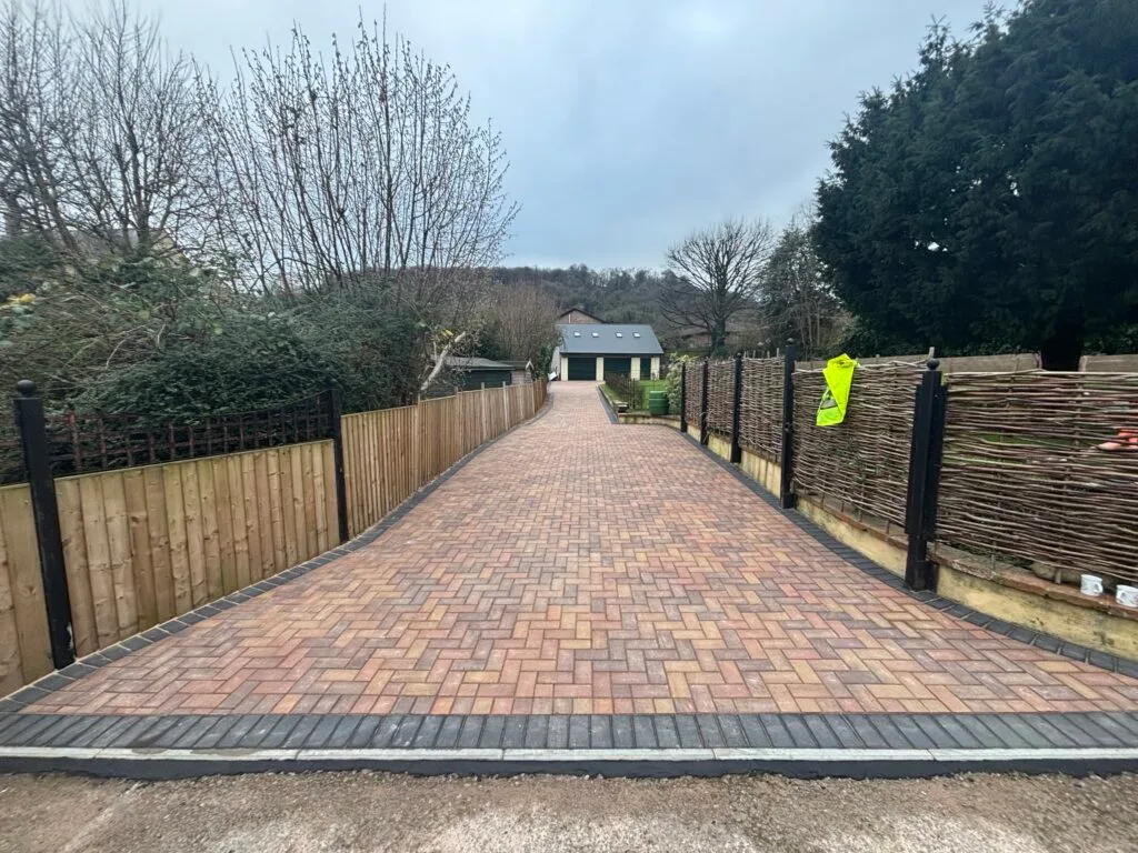 block paving front garden Bristol