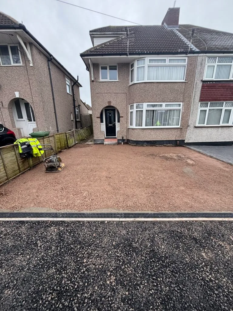 block paving garden path Bristol