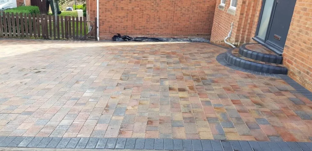 block paving Bristol completed driveway